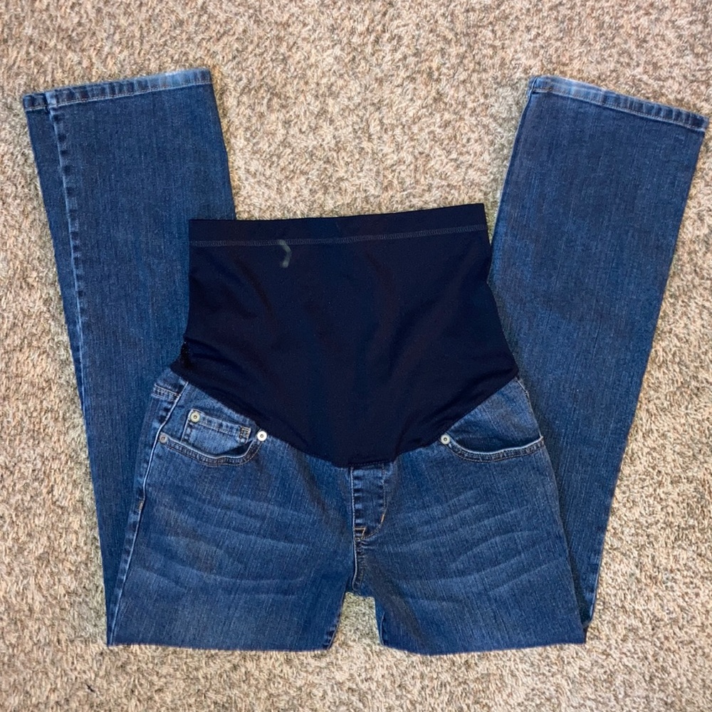 liz Lange, Straight Leg *Maternity* Jeans, Size 6